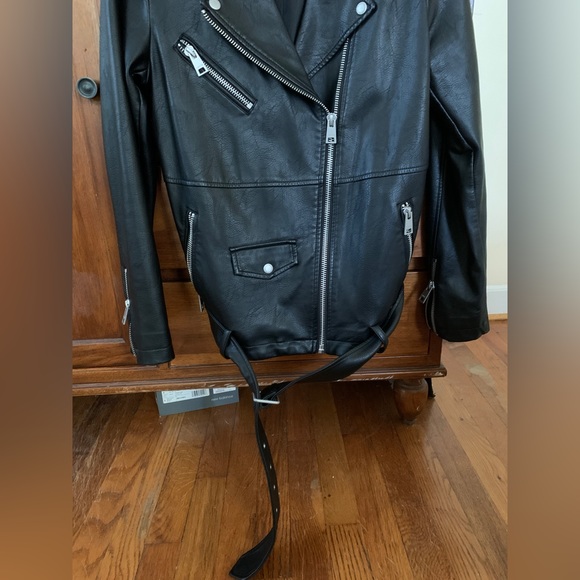 {Levi} faux leather jacket - Picture 9 of 15